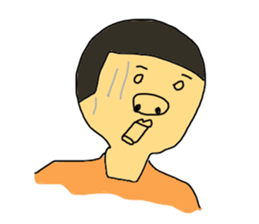 The three bridge man sticker #12148265