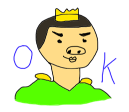 The three bridge man sticker #12148280