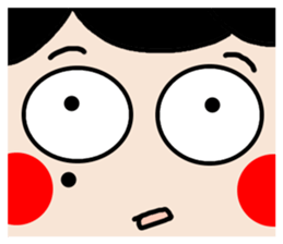 Pan 'sister (facial movement) sticker #12148972