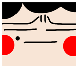 Pan 'sister (facial movement) sticker #12148973