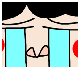 Pan 'sister (facial movement) sticker #12148975