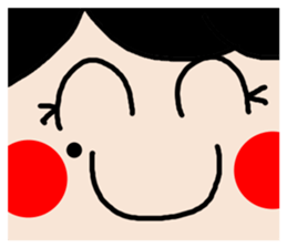 Pan 'sister (facial movement) sticker #12148976