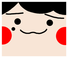 Pan 'sister (facial movement) sticker #12148984