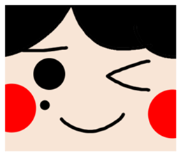 Pan 'sister (facial movement) sticker #12148987