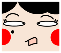 Pan 'sister (facial movement) sticker #12148991