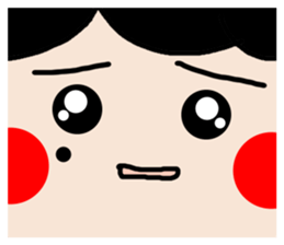 Pan 'sister (facial movement) sticker #12148992