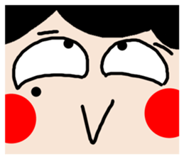 Pan 'sister (facial movement) sticker #12148996