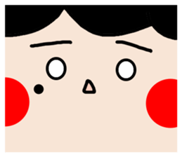 Pan 'sister (facial movement) sticker #12148998