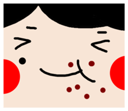 Pan 'sister (facial movement) sticker #12148999