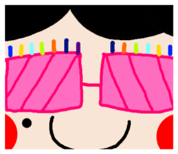 Pan 'sister (facial movement) sticker #12149002