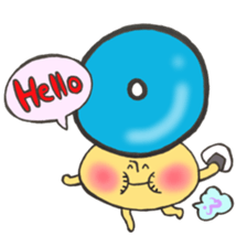 Blood type series Mr. O mushroom sticker #12149447