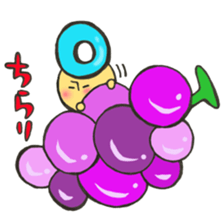 Blood type series Mr. O mushroom sticker #12149455