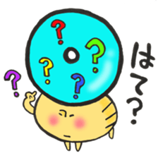 Blood type series Mr. O mushroom sticker #12149461