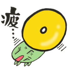 Blood type series Mr. O mushroom sticker #12149469