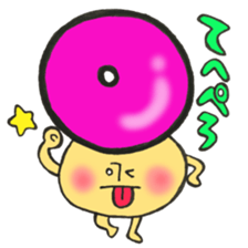 Blood type series Mr. O mushroom sticker #12149470