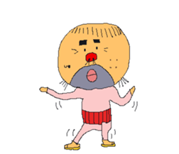 Pink Mo-chan sticker #12149758