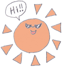 Pretty Ball for summer sticker #12150438