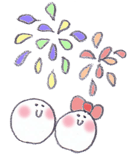 Pretty Ball for summer sticker #12150449