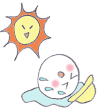 Pretty Ball for summer sticker #12150452