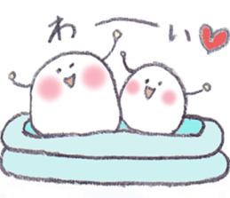 Pretty Ball for summer sticker #12150454