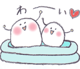 Pretty Ball for summer sticker #12150454