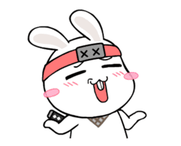 Kotaro Rabbit Ninja2 sticker #12150680