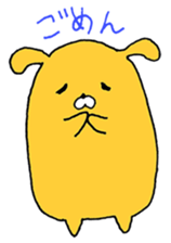 cute Orange Rabbit sticker #12150845