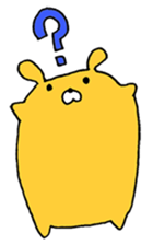 cute Orange Rabbit sticker #12150860