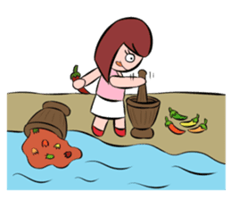 Ancient Thai Proverbs & Aphorism (2) sticker #12150968