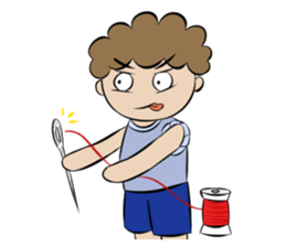 Ancient Thai Proverbs & Aphorism (2) sticker #12150975