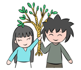 Ancient Thai Proverbs & Aphorism (2) sticker #12150976