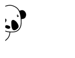 Negatiye and Positive Panda sticker #12151186