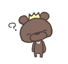 Rakugakinguma Moving sticker #12151281