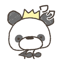 Rakugakinguma Moving sticker #12151282