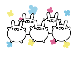 Animated Mini-rabbit by peco sticker #12151892