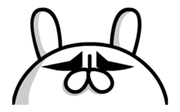 Animated Mini-rabbit by peco sticker #12151909