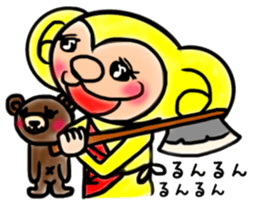 Tomokichi of a monkey and Tomomi's Its2 sticker #12151971