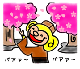 Tomokichi of a monkey and Tomomi's Its2 sticker #12151975