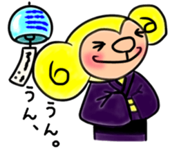 Tomokichi of a monkey and Tomomi's Its2 sticker #12152005