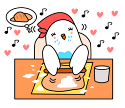 Parakeet woman is "SHIROCHAN". sticker #12152399