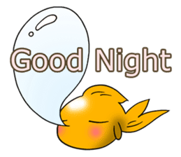 Mini,Little Big Goldfish sticker #12152433