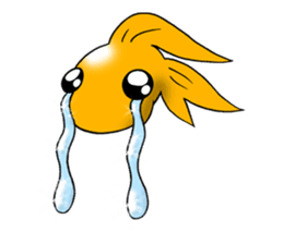 Mini,Little Big Goldfish sticker #12152441