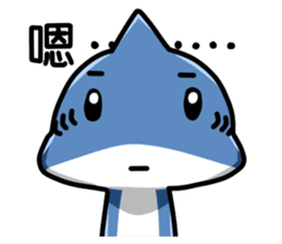 Shark's expressions NO.3 sticker #12152538