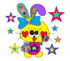 Rienbow colorful animation sticker sticker #12152728