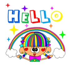 Rienbow colorful animation sticker sticker #12152735