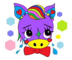 Rienbow colorful animation sticker sticker #12152740