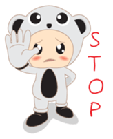 Kodomo Panda sticker #12152836