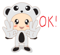 Kodomo Panda sticker #12152838