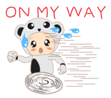 Kodomo Panda sticker #12152865