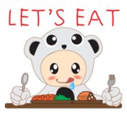 Kodomo Panda sticker #12152866